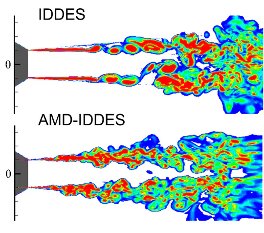 Detached-Eddy Simulation